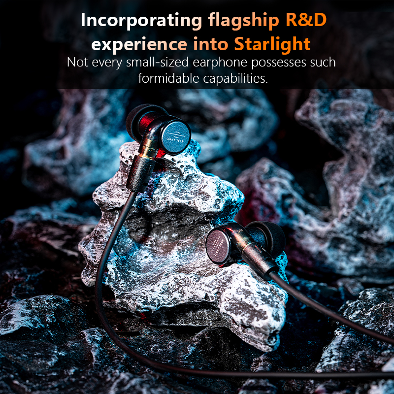 ROSESELSA Rose Technics Starlight Sound Positioning Game-Kopfhörer, kabelgebundene In-Ear-Kopfhörer, 3,5-mm-Kopfhörer mit abnehmbarem Kabel