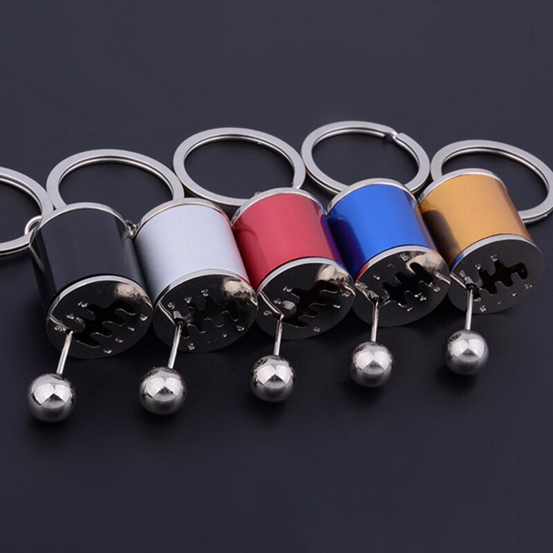 Gold Car Modified Brake Disc NOS Nitrogen Key Chain Car Head Modified Keychain Gear I5G9