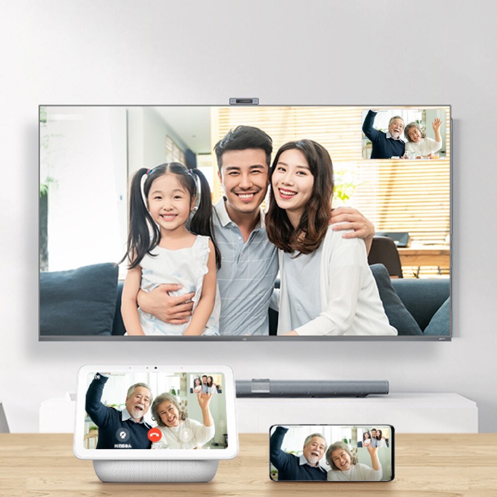Xiaomi Mi Tv Camera Mini Usb Tv Webcam 1080P Hd Ingebouwde Dual Microfoons Privacy Cover Voor video Vergaderingen Familie Chatten