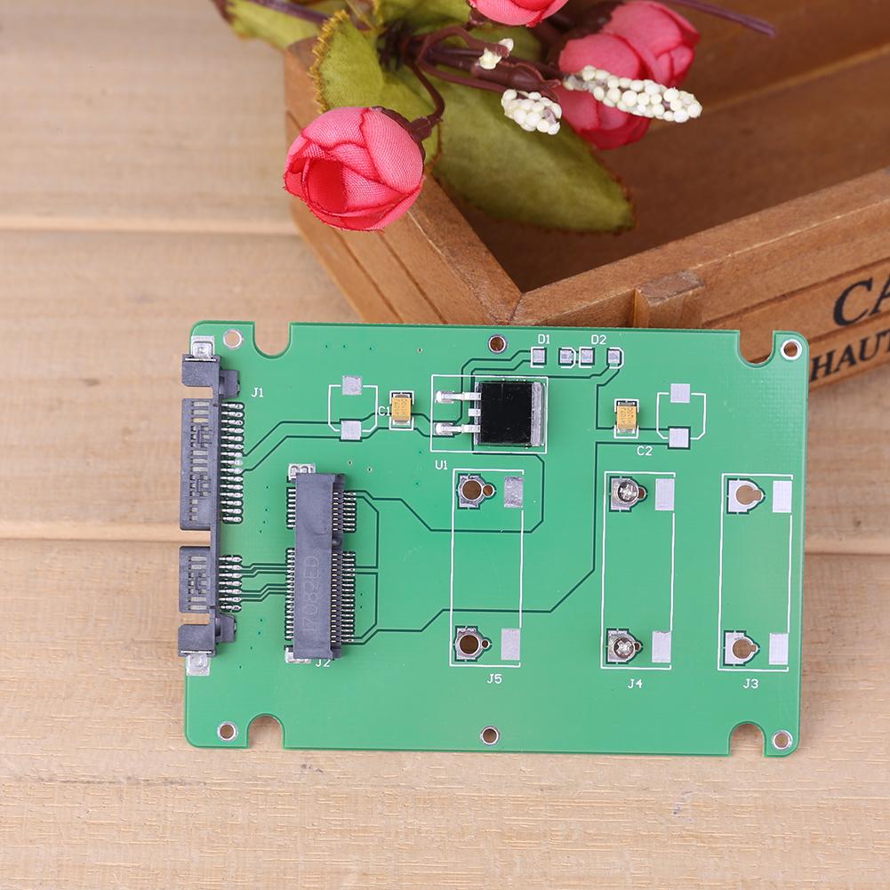 SSD MSATA To 2.5 inch SATA 3 Adapter Converter Card with 2.5 inch Case For PC Computer Accessories