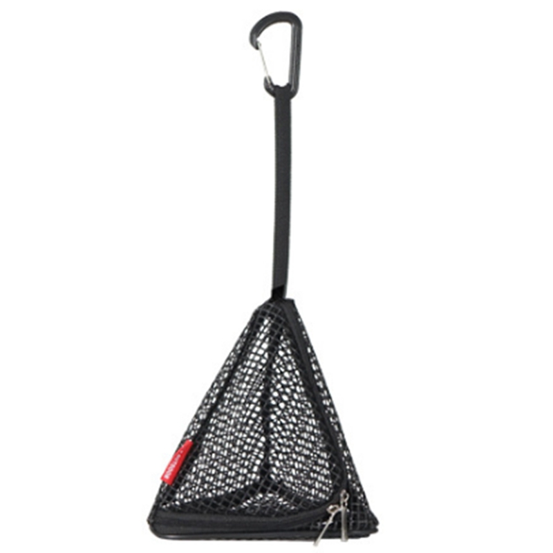 Red de secado de Triple esquina para exteriores, red de almacenamiento plegable para acampar, red colgante, cesta de almacenamiento, bolsa de red colgante de PVC
