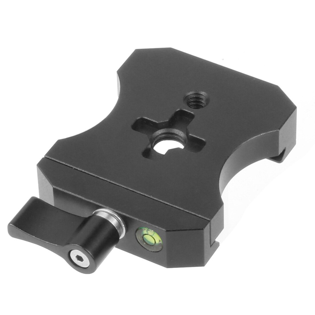 Quick Release Clamp Adapter Aluminium Legering 3/8 1/4 Schroef Mount Voor Ballhead Statief Slr Camera 'S Voor Arca Swiss Benro qr Plaat