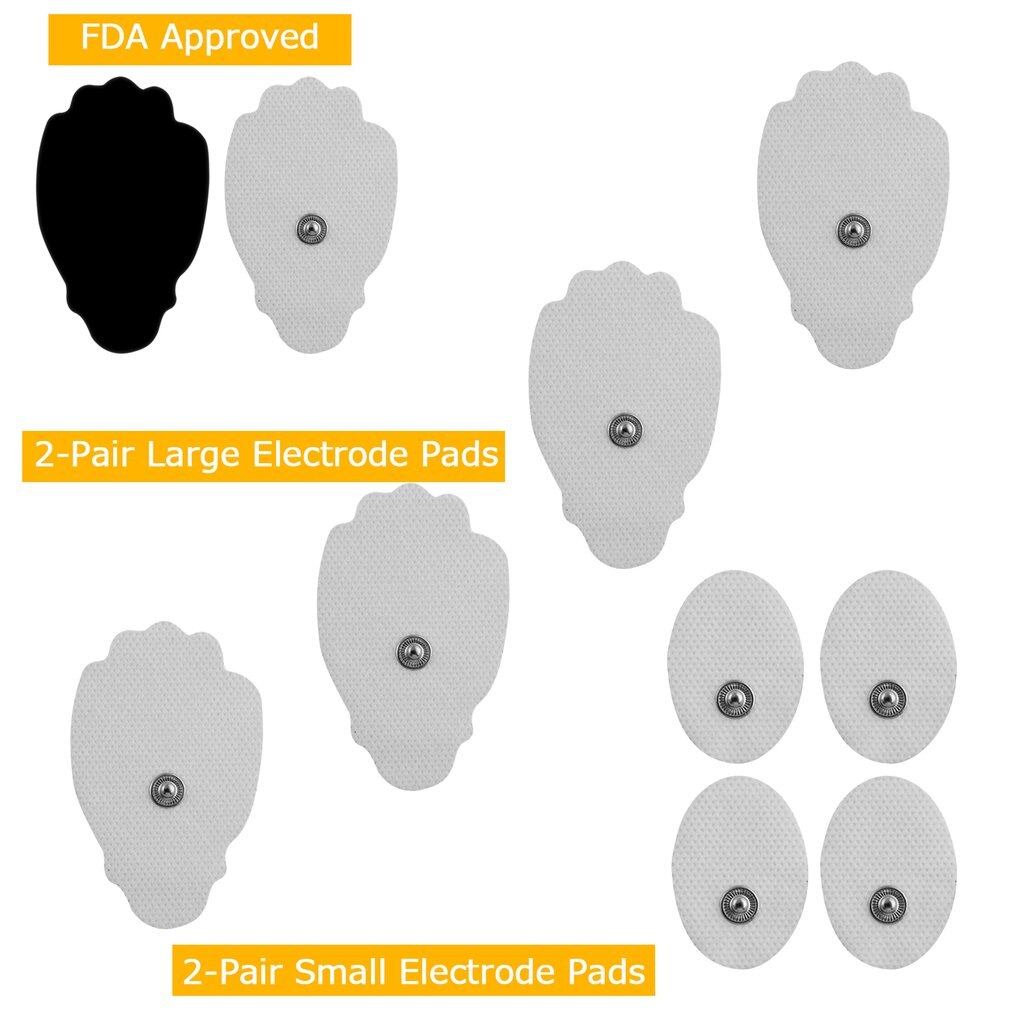Compact Improving Microcirculation Comfortable Massage 20S Default Timer 2 Output 16 Modes 20 Level Intensity Mini Massager