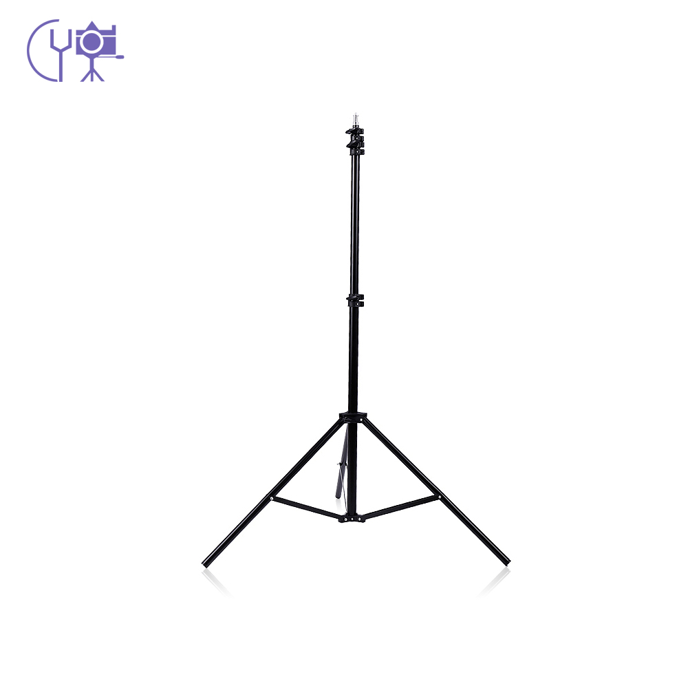 2.4M/6.6ft Light Stand Statief 1/4 &quot;Schroef Voor Studio Foto Video Verlichting Softbox Flashgun Lampen Paraplu Achtergrond