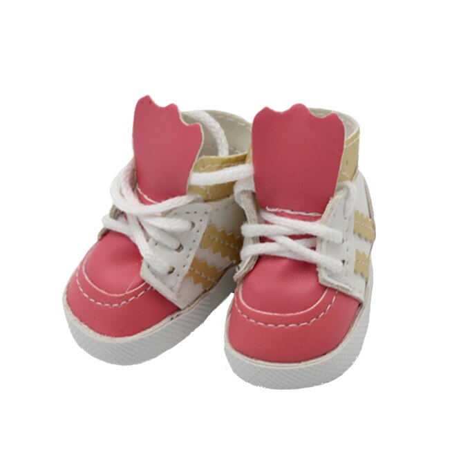 5.3*2.8cm kpl mini-nuken urheilukenkiä 14.5 tuuman nukeille sopivaksi sopivaksi sopivaksi, 20cm pehmoista exo 1/4 bjd-nukelle sopivaa kangaslenkkaria, saappaita, asusteita, leluja: Kuva 3