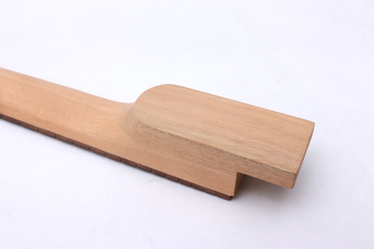 Fit Diy Electric Guitar Neck 24fret 25.5''inch 648mm Mahogany+Rosewood fingerboard Guitar Project Unfinished