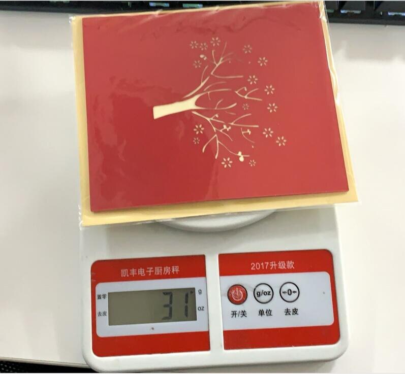 Tarjetas Pop-Up 3D de amor, de San Valentín, postal con pegatinas para sobres, invitación de boda, tarjetas de felicitación, aniversario para ella