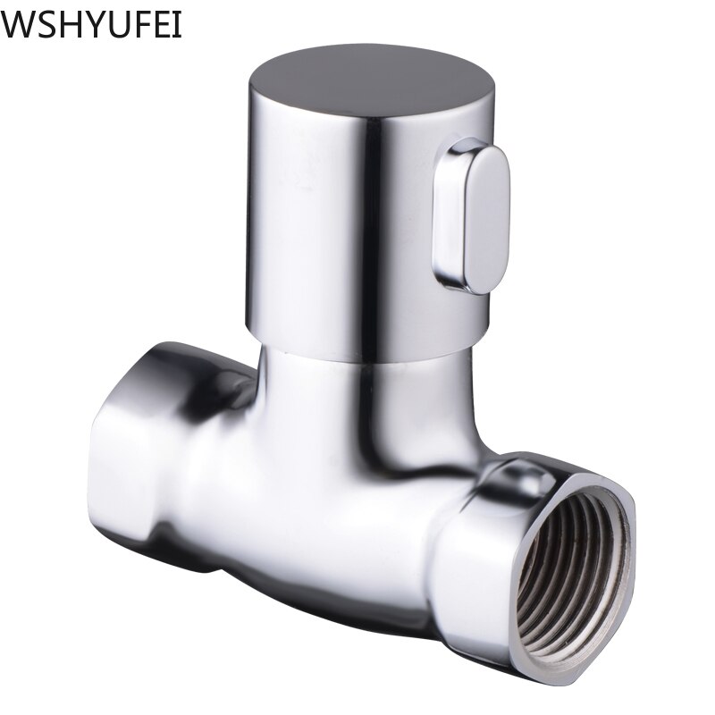 Solid Copper Thickening Water Stop Valve Water Heater Kitchen Washing Machine Toilet Water Heater Angle Valve Switch