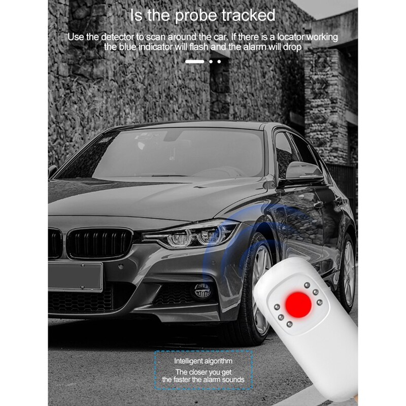 T6 multifunktions trådløse kameralinse trådløs signaldetektor gps signal linse tracker enhed finder