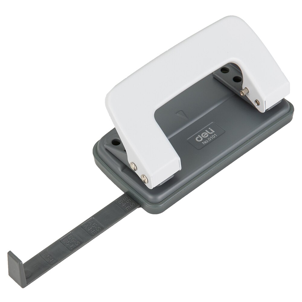 DELI Metal Paper Punch - 80mm Hole Distance - Accurate Punching