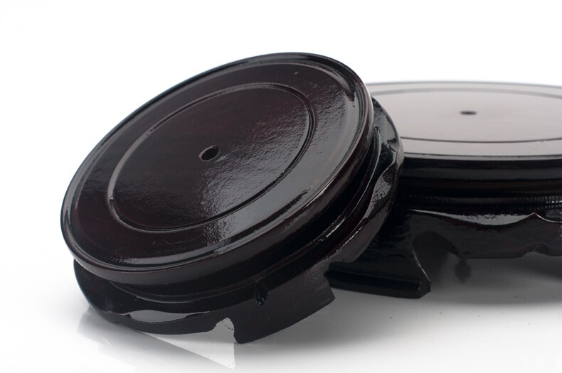 12Cm-18Cm Roterende Dichtheid Board Ronde Houten Voor Ketel/Theepot/Bloempot/Stone Base/jardiniere/Decoratie
