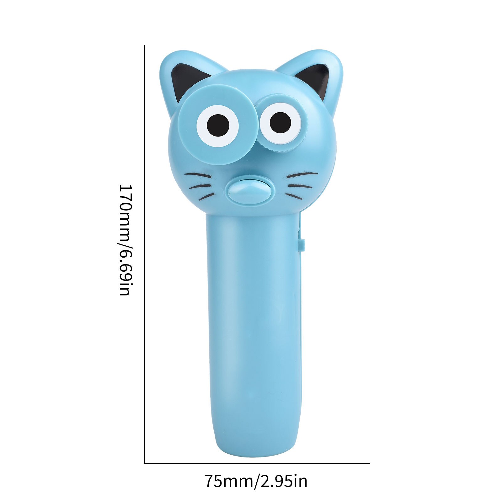 Elica per lanciatore di corde con cerniera a caldo con Controller di corde di corda creativo sapore di festa giocattolo elettrico divertente portatile per tutte le età: Blue 2 rope