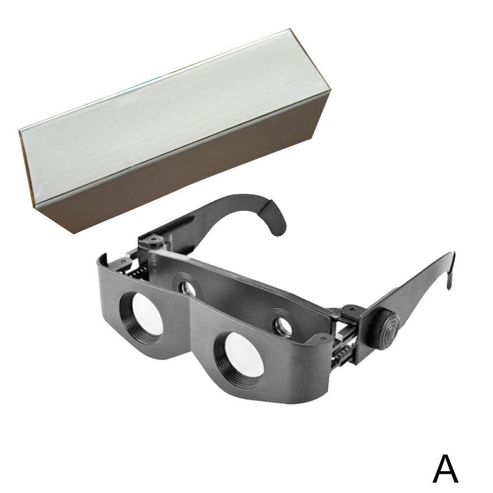 Draagbare telescoop voor buitenvissen, vergrootglazen, telescoopverrekijkers, verstelbare visbrillen: A