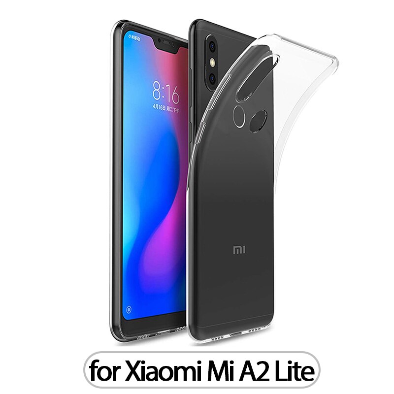 Case Voor Xiao Mi Mi A2 A2 Lite A1 Mi A2 Mi A1 Tpu Silicon Clear Gemonteerd Bumper Soft Case voor Xiao Mi Mi 5X 6X Mi 5X Mi 6X Back Cover: for Xiaomi MiA2 Lite