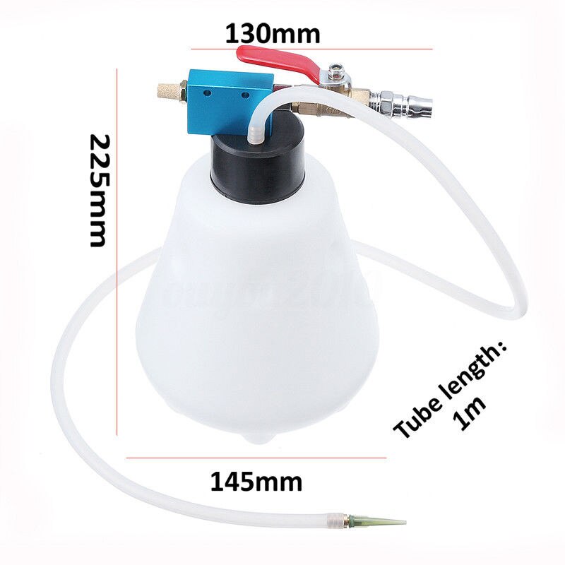 Brake Bleeder Bleeding Fluid kit Car Auto Van Air Pneumatic Garage Vacuum ToolS