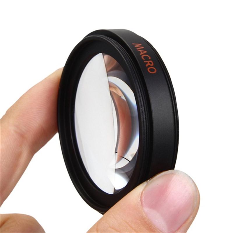 58MM 0.45x Groothoek Lens + Macro Lens voor Cannon 5D/60D/70D/350D/400D /450D/500D/1000D/550D/600D/1100D 18-55MM Lens