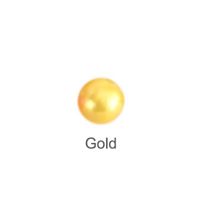 CLUCI 6-8mm Akoya Branello Della Perla per Le Donne Monili Che Fanno Coltivate Branelli Della Perla Delle Donne 16 di Colore Rotonda Akoya sciolto Perla SZ005SB: Gold