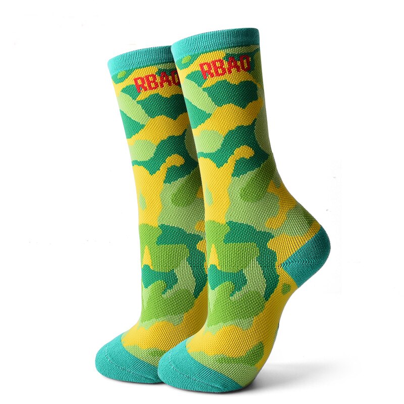 Meias de esqui crianças inverno quente térmica grosso algodão esportes snowboard ciclismo esqui perna aquecedores skate meias meninos meninas: green / S(29-31)
