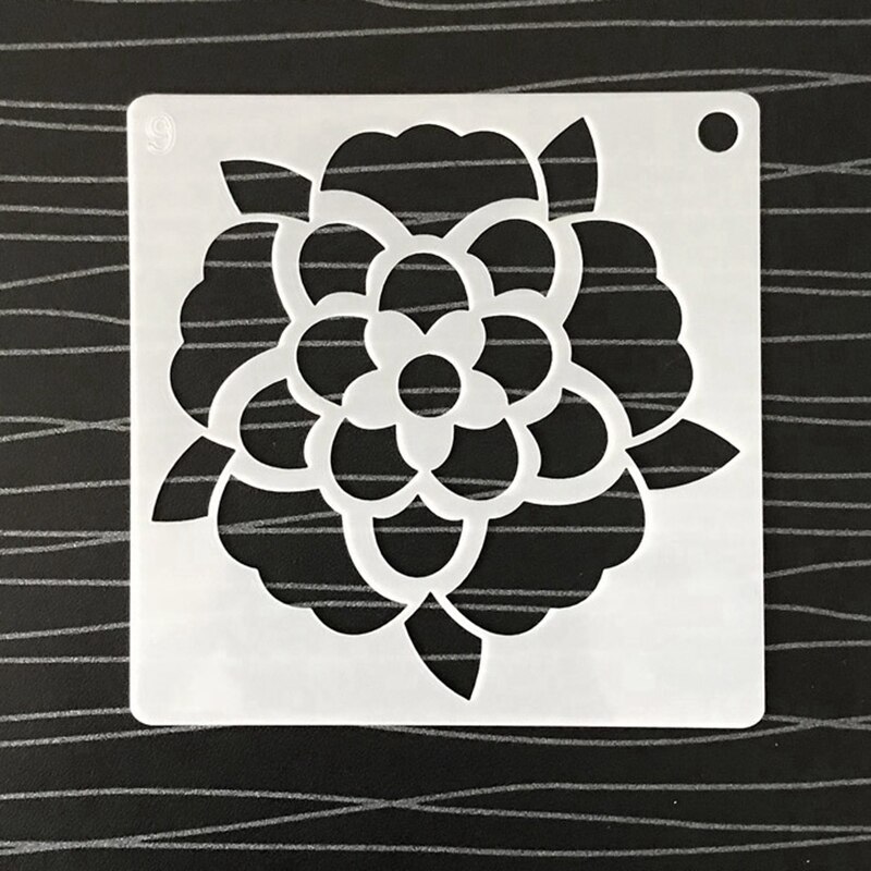 48Stck Mandala Punkt Malerei Vorlagen Schablonen, Kleine Mandala Vorlage Schablonen für DIY Kunst Projekt Felsen Malerei