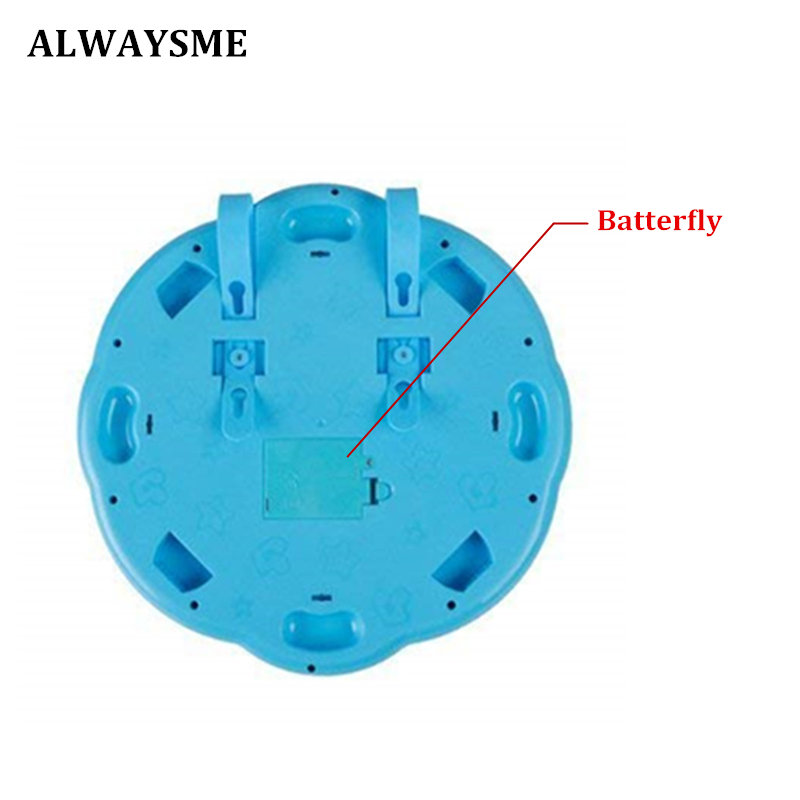 ALWAYSME Baby Infant Musical Activity Table Baby Toys Toddlers Educational Learning Table Toys With Piano And Pat Drum Light Up