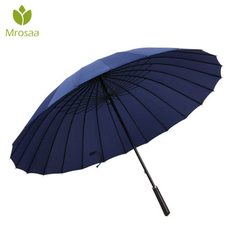 Big Umbrella Men 24 Ribs Automatic Open Golf Umbrella Male Commercial Compact Large Strong Windproof Parasol Regalo Hombre XX18