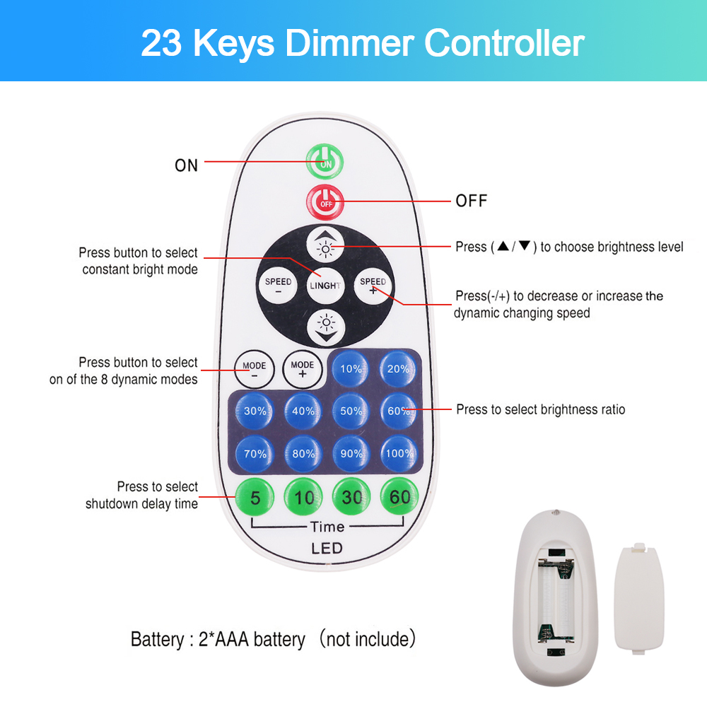 LED Dimmer Regler IR Fernbedienung/Tuya WIFI/Bluetooth/RF berühren Tafel Für 8MM PCB 110V 220V 288Leds/m 360LEDs/m Keine Drähte Kolben Streifen