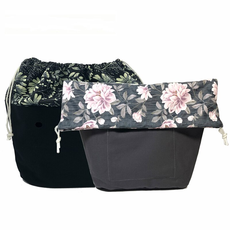 Mini Klassieke Trekkoord Coating String Voering Binnenzak Voor Klassieke Mini Obag Insert Met Innerlijke Voor Eva O Bag Handtas