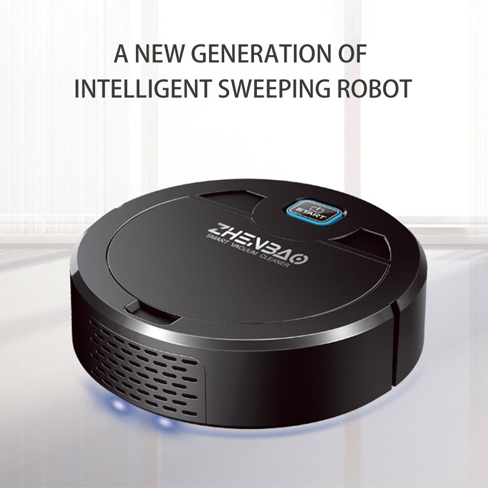 Smart robotstøvsuger flere rengjøringsmoduser støvsuger for kjæledyrhår hardt gulvteppe med uv-lampe lazy sweeper støvsuger