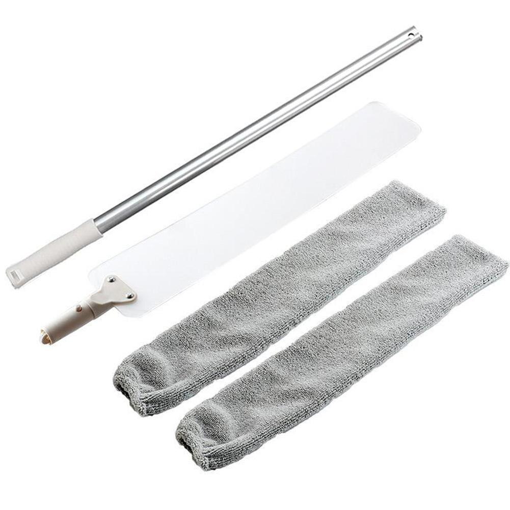 Cepillo de polvo mopa de mango largo, artefacto de barrido para el hogar, cama inferior, limpieza de huecos, piel, barre, polvo, microfibra mágica, herramientas para plumero