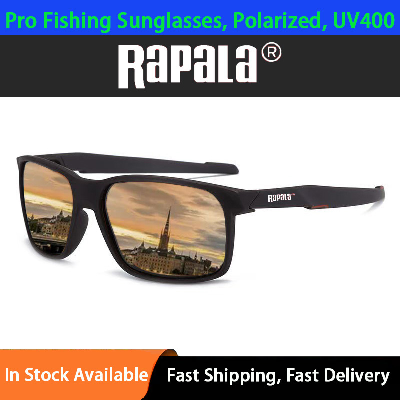 Nuevas gafas de sol polarizadas de Rapala, gafas de sol polarizadas antiultravioleta para montañismo al aire libre, gafas de sol para montar en pesca