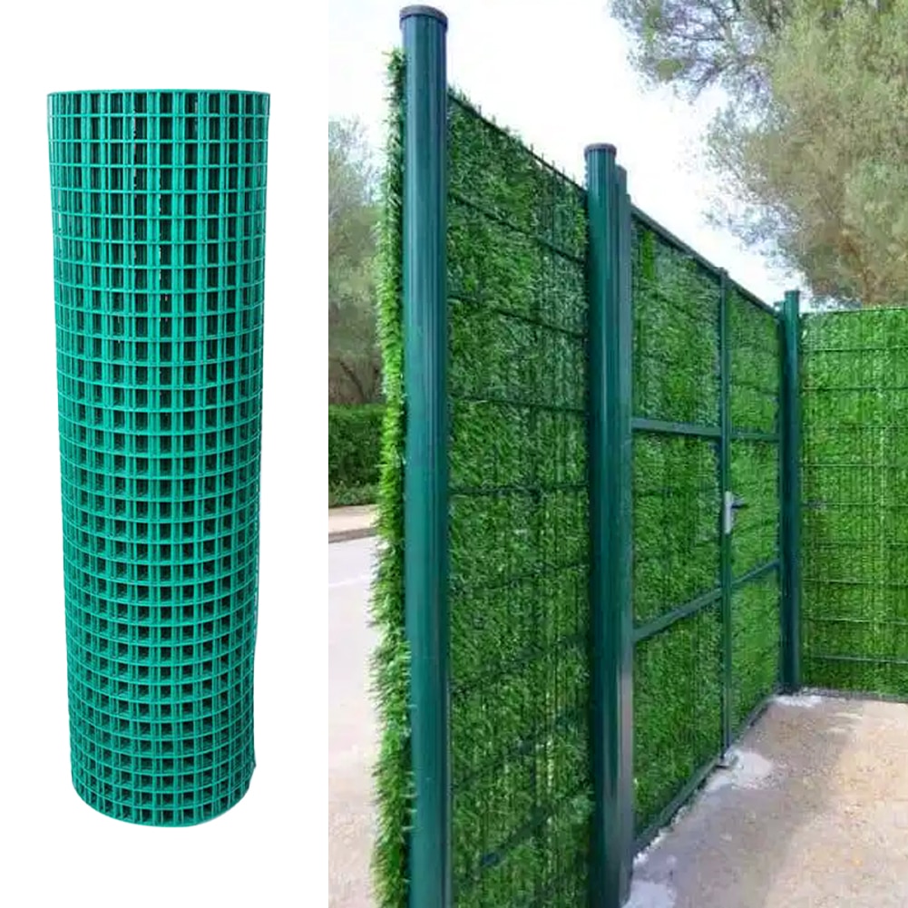 Green Safety Fence Roll For Balcony Iron Wire Outdoor Garden Rabbit Fine Mesh Poultry Multifunction Chicken Plant Climb Dogs