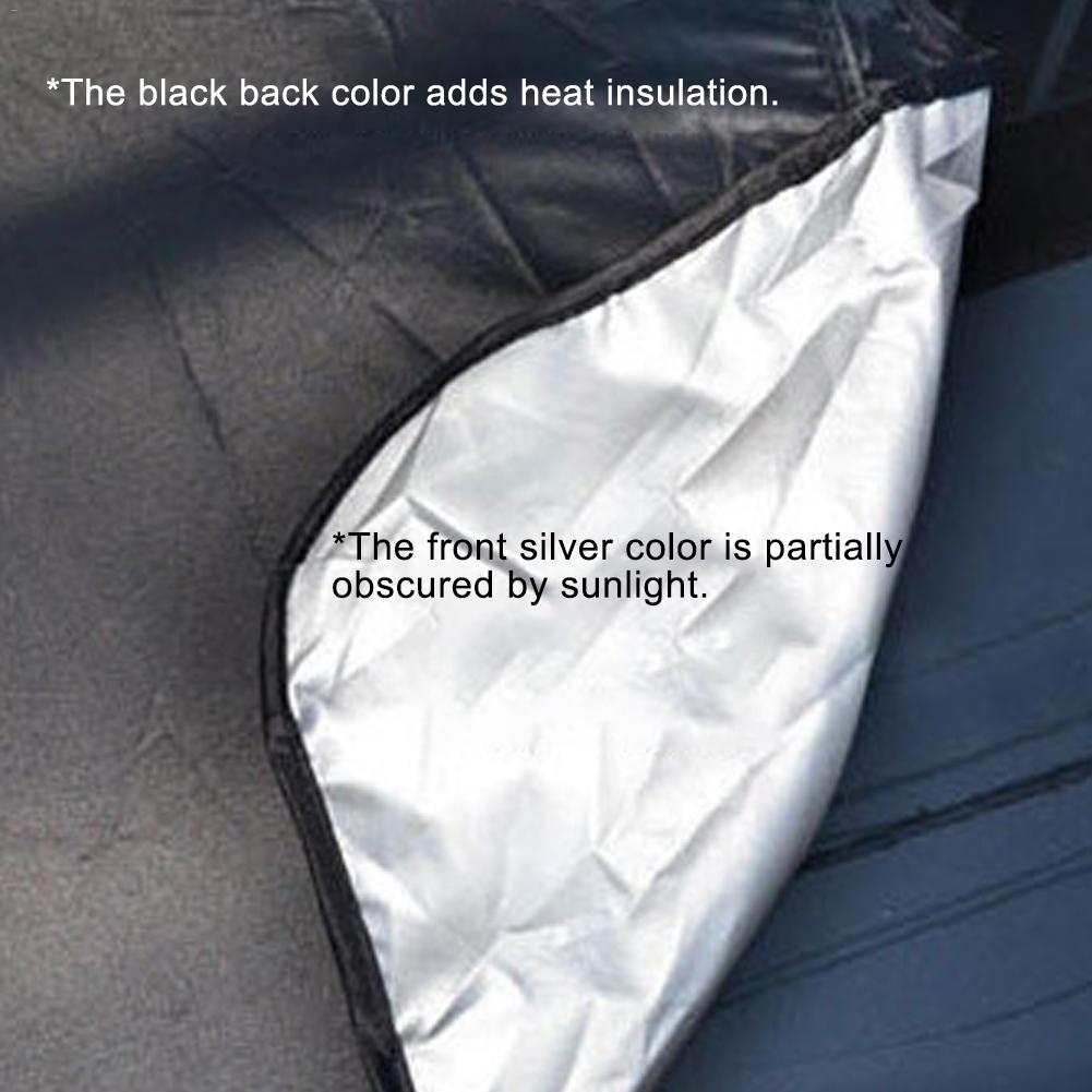 Parasol delantero Universal para parabrisas de coche, accesorios para coche, cubierta plegable para tablero, visera, cubierta de cristal para parasol de parabrisas delantero