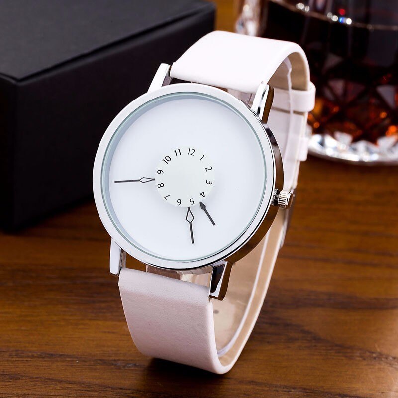 Paidu horloge herenhorloges horloges heren witte leren band horloge casual herenhorloge reloj hombre erkek kol saat