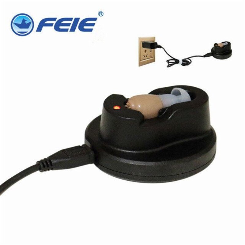 Doofheid Oortelefoon Oplaadbare Draadloze Gehoorapparaat Mini Oor Versterker Voor Gehoorverlies S-102 Top