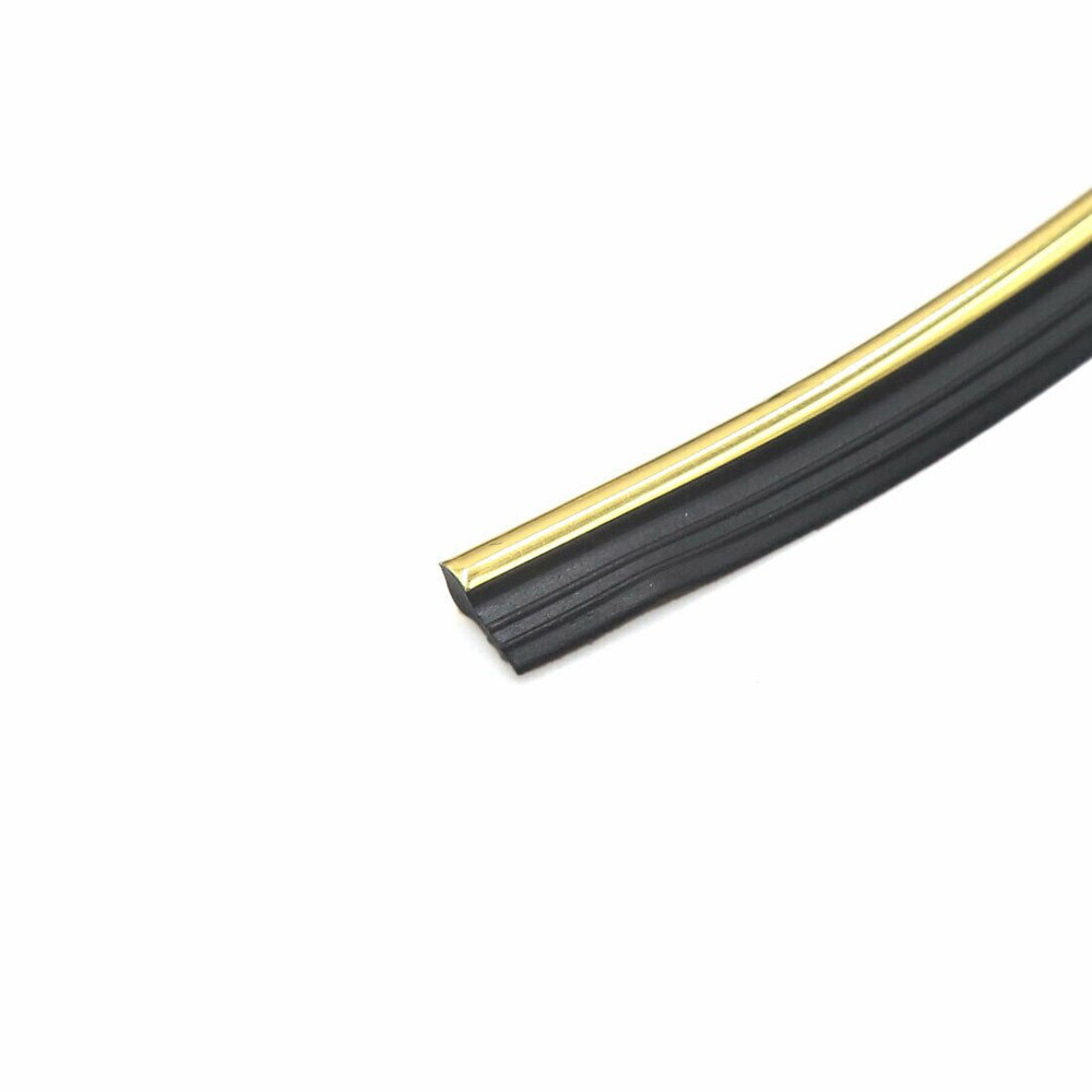 Replacement Trim Strip Accessories Universal Car Interior Gold Flexible