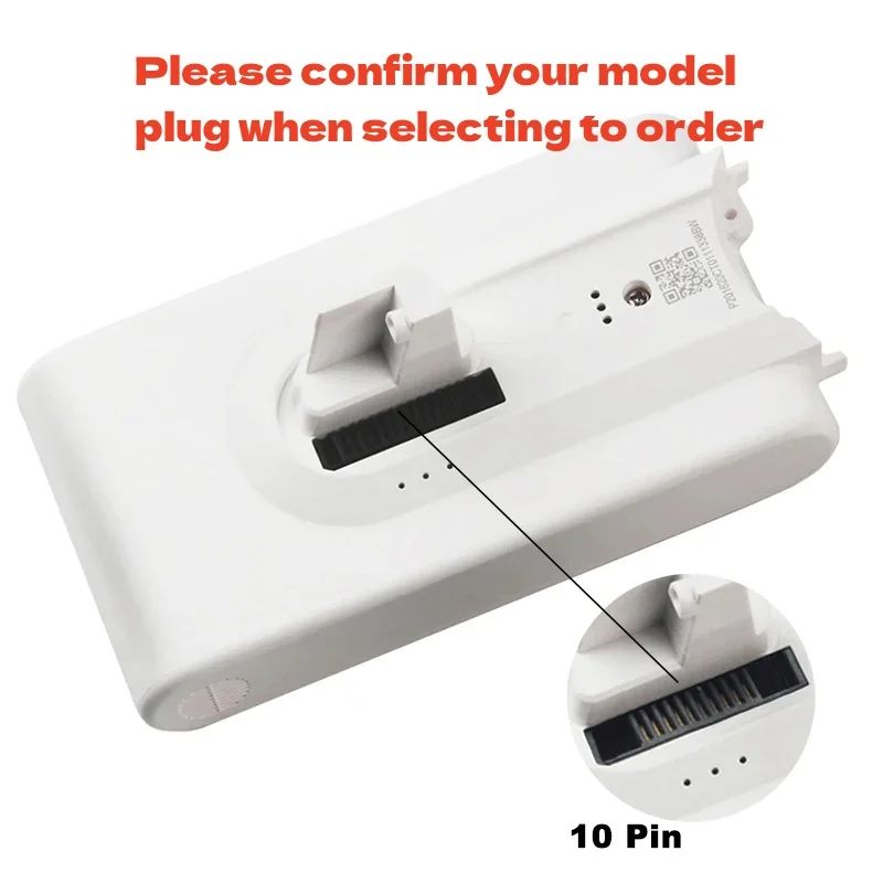 Batería Original de 5000mAh para Dreame V9 V9P XR V10 VVN3 VVN4 V8, batería de repuesto, accesorio para aspiradora inalámbrica de mano