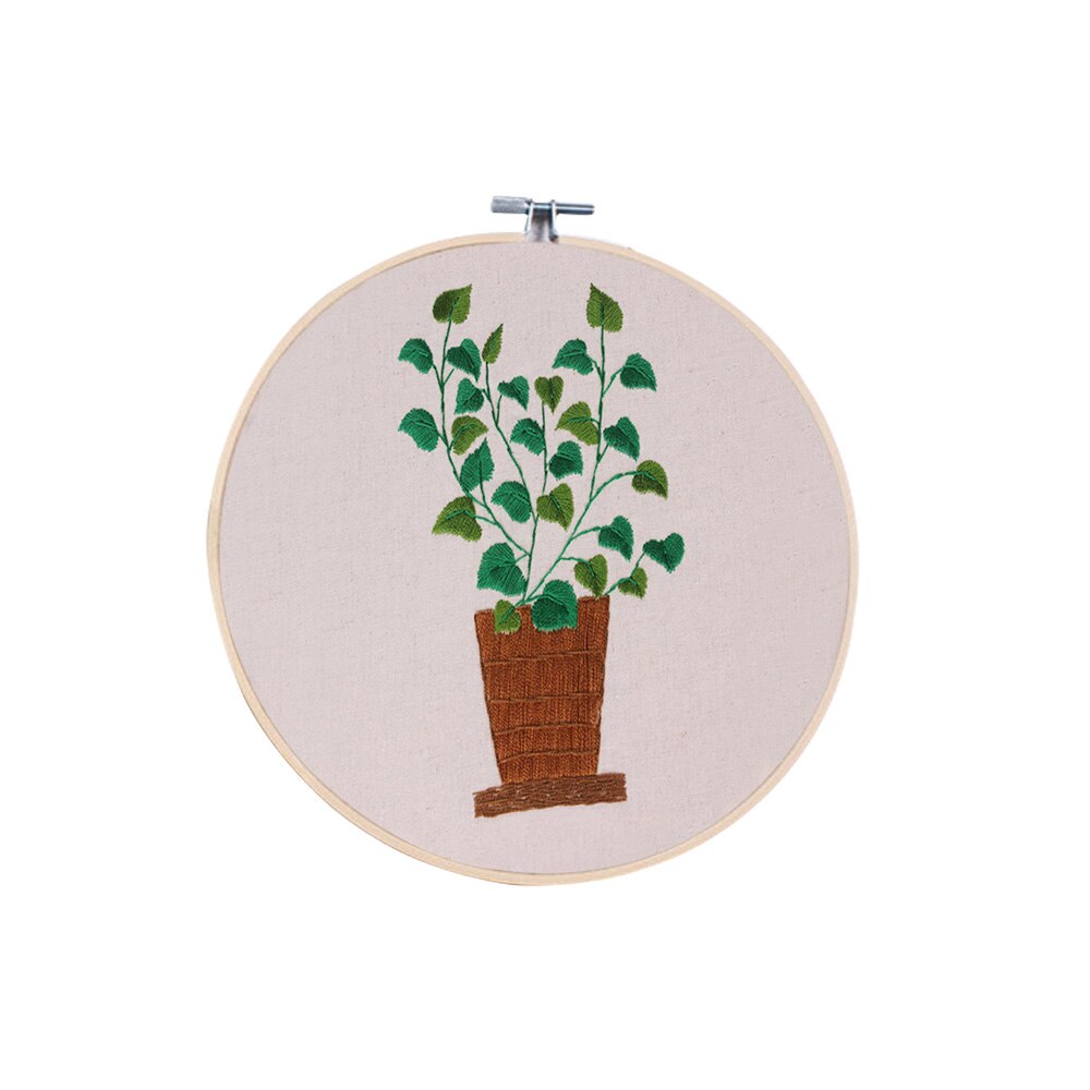 Circle Embroidery Kits, Embroidery Set, Needlework Embroidery, Cross Stitch Kits, Embroidery for Beginner, DIY Art Sewing Craft: B 2