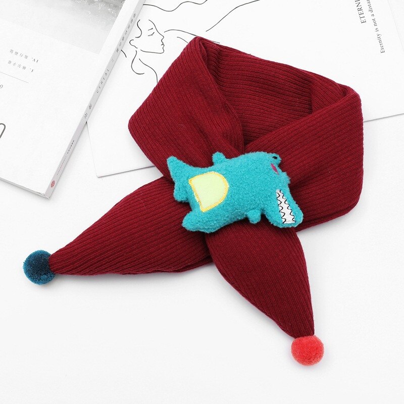 Bufanda para niños de invierno cálido bufanda para niños y niñas bufandas de cuello de algodón para bebés: 9