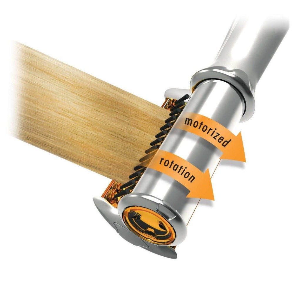 Fer à lisser et boucler 2 en 1, outil de coiffure, plat avec brosse