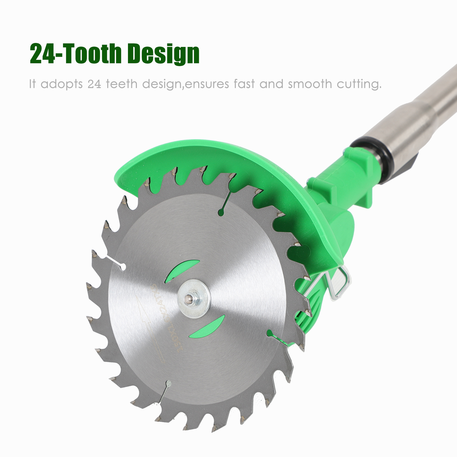 24 Teeth Lawn Mower Circular Metal Saw Blade Round Saw Cutter Electric Weeder Accessory for Garden Agriculture Use Compatible