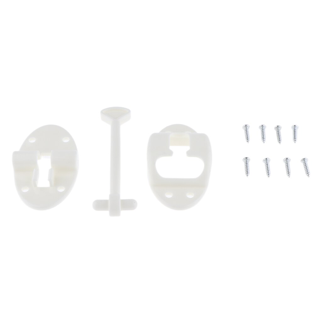 4 inch Standard T-Style RV Camper Trailer Cargo Hatch Door Catch Latch Lock