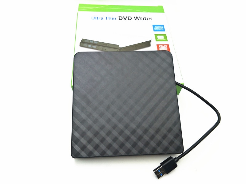 Di trasporto del nuovo Esterno USB 3.0 Ad Alta Velocità Sottile Masterizzatore DVD Drive Ottico Per Qualsiasi computer portatile del desktop