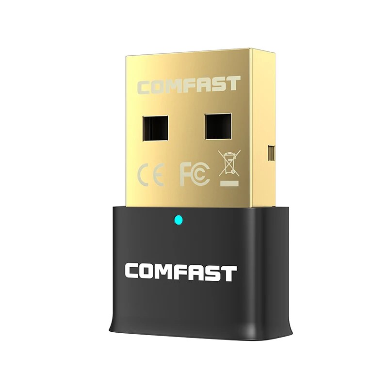 USB Bluetooth 5.1 5.0 Dongle Adapter for PC Speaker Wireless Mouse Music Audio Receiver Transmitter Bluetooth 5.0: Default Title