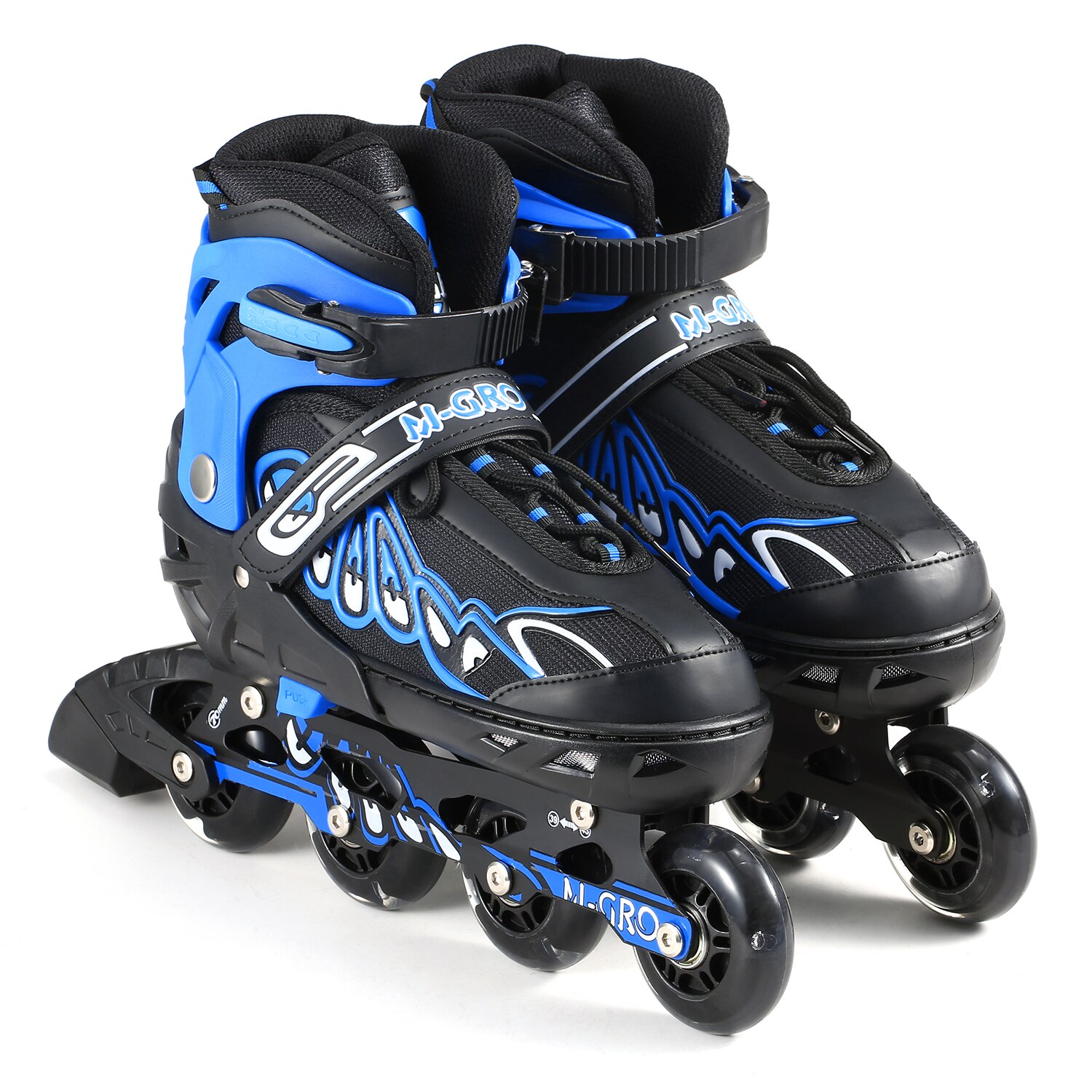 Adjustable Adult Inline Skates with Illuminating Wheels Comfortable Roller Skates Outdoor Skates Shoes For Kids Women Men