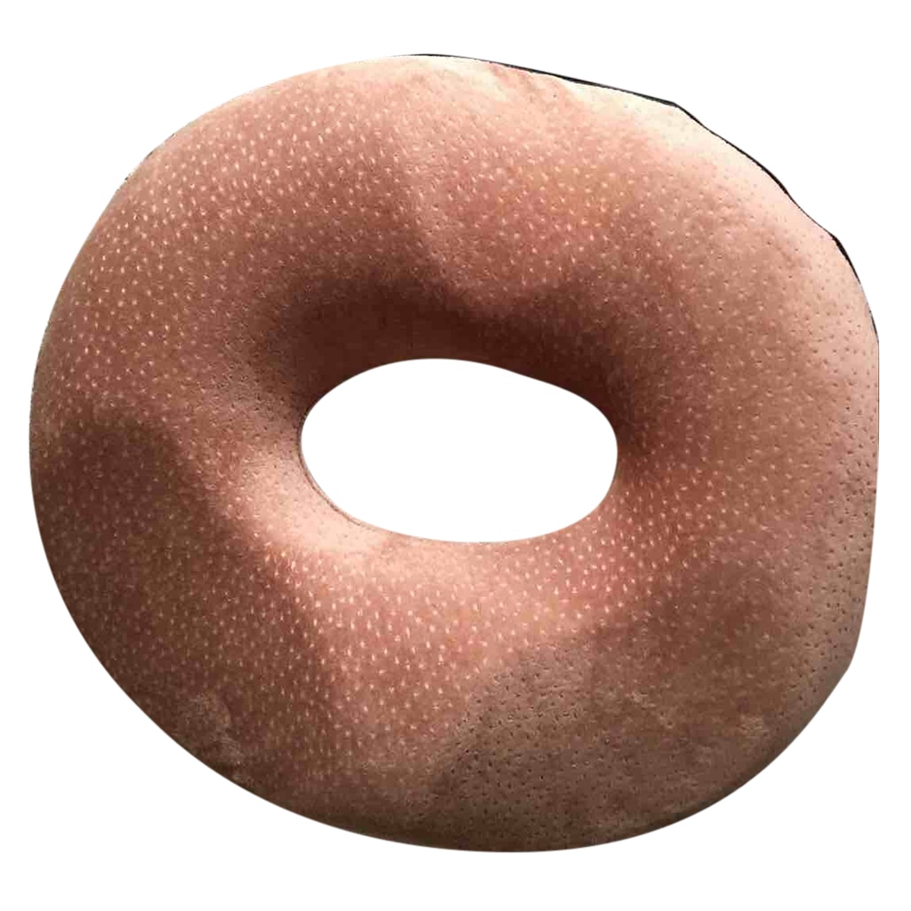 Memory Foam Ring Cushion Donut Pressure Relief Cushion for Travel Car Home Office Sporting Plane
