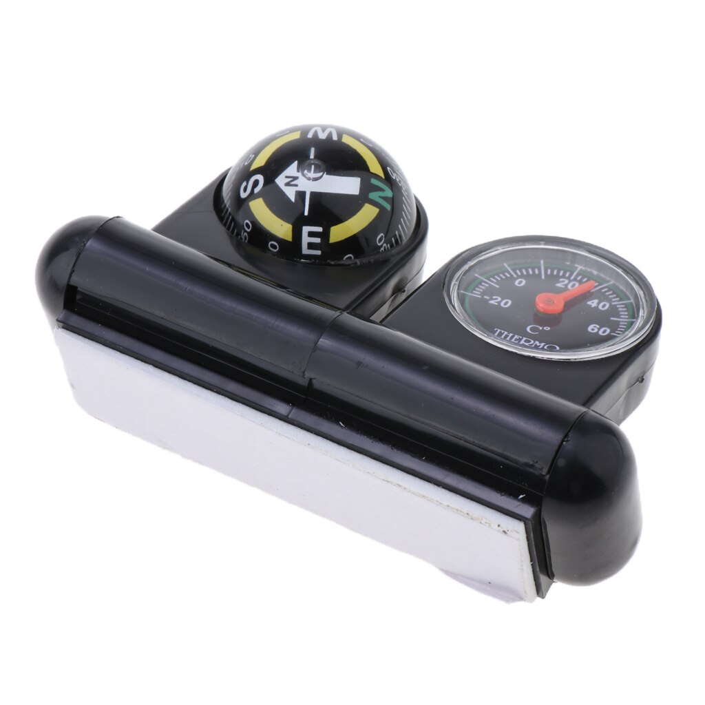 Thermometer with Car Guidance Compass 2 in 1 Vehicle Instrument Panel