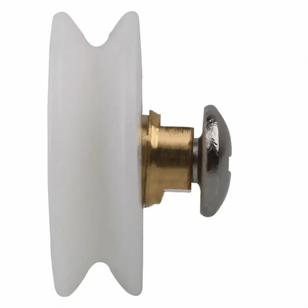 4/8 Stuks Douchedeur Rollers/Lopers/Wielen Gegroefde 22 Mm Diameter Douche Schuifdeur Wiel Runner Katrol douche Onderdelen