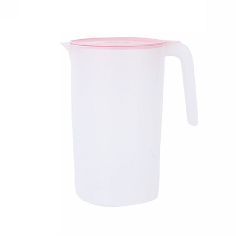 Pichet en plastique incassable D08D, résistant à la chaleur, idéal pour les boissons glacées et chaudes, Carafes écologiques, mélange de boissons, pichet à eau