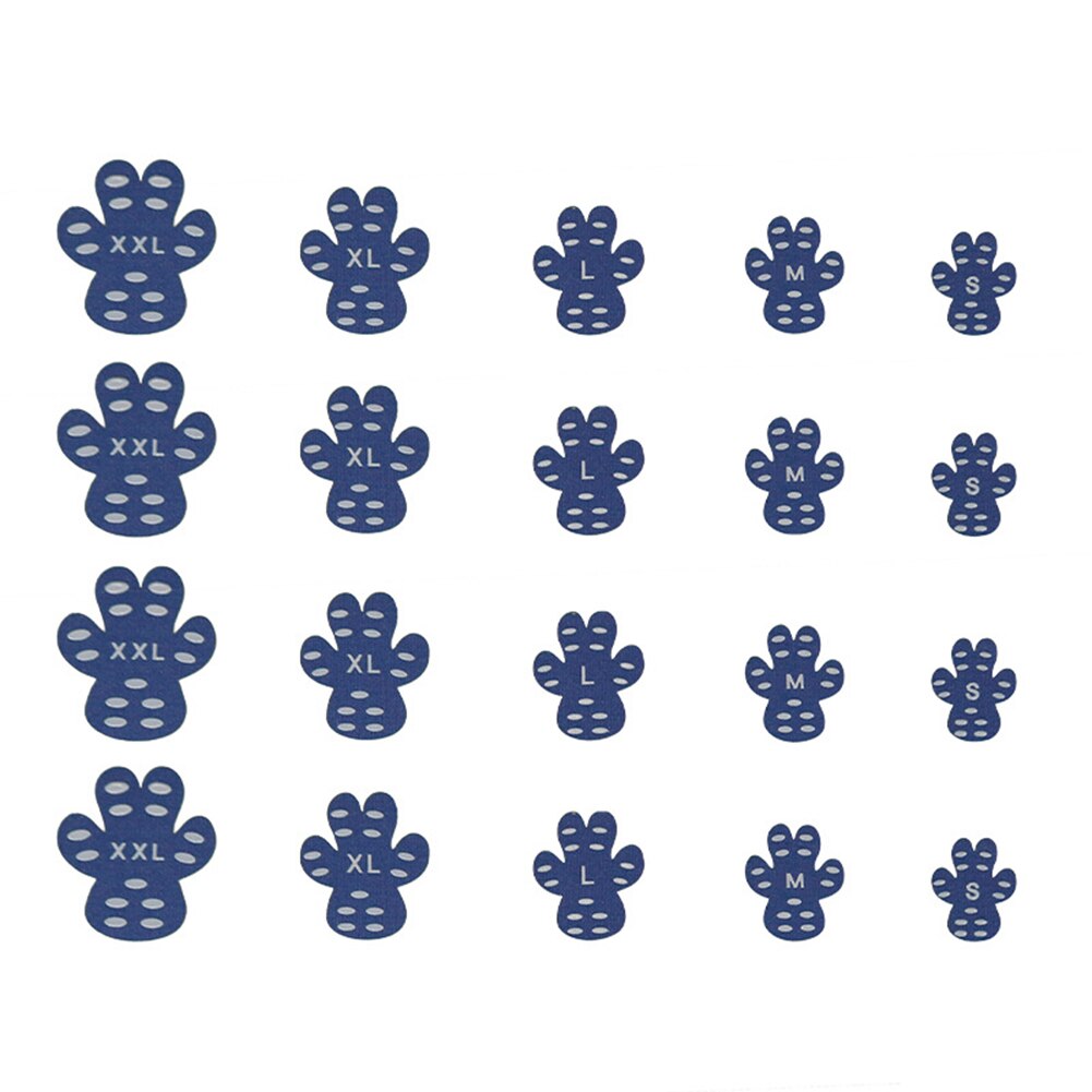Self Adhesive Dog Paw Stickers Prevent Scratches Thickened Foot Patch Shoes Pads Bottom Anti Slip Dustproof 4pcs