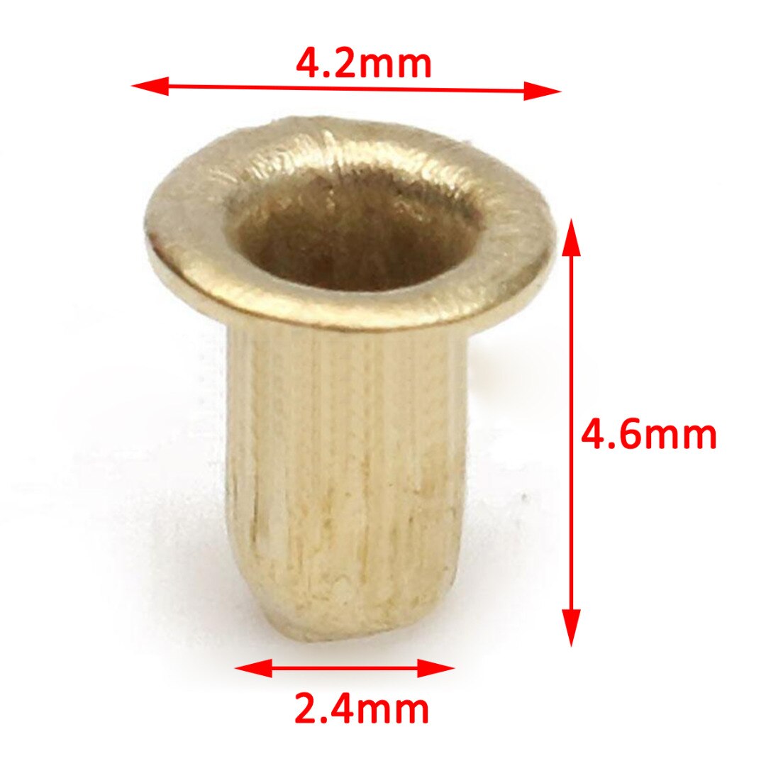 1000Pcs Brass Frame Eyelets Mini Beekeeping Brass Frame Eyelets Set For Beekeeper Bee Equipment Tool